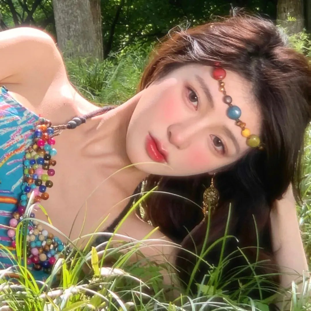 彩绘门